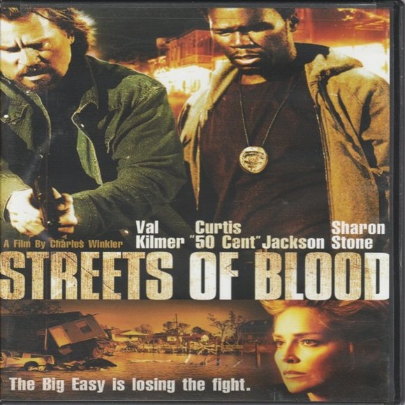 Streets Of Blood - 2009 Drama Movie Starring Val Kilmer - DVD Wide Screen Format - Picture 1 of 2